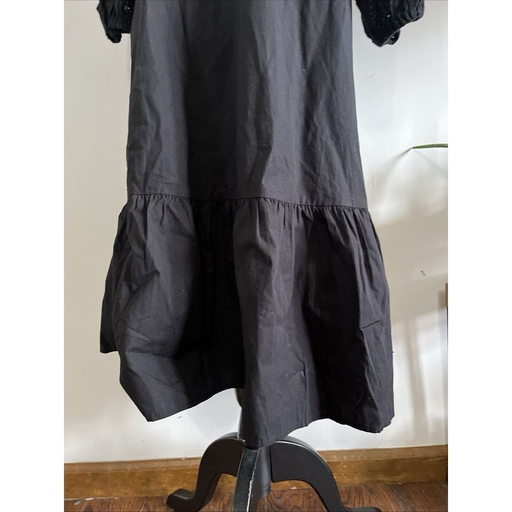 gap balloon lace Black Long sleeve tunic dress XS - Picture 4 of 13